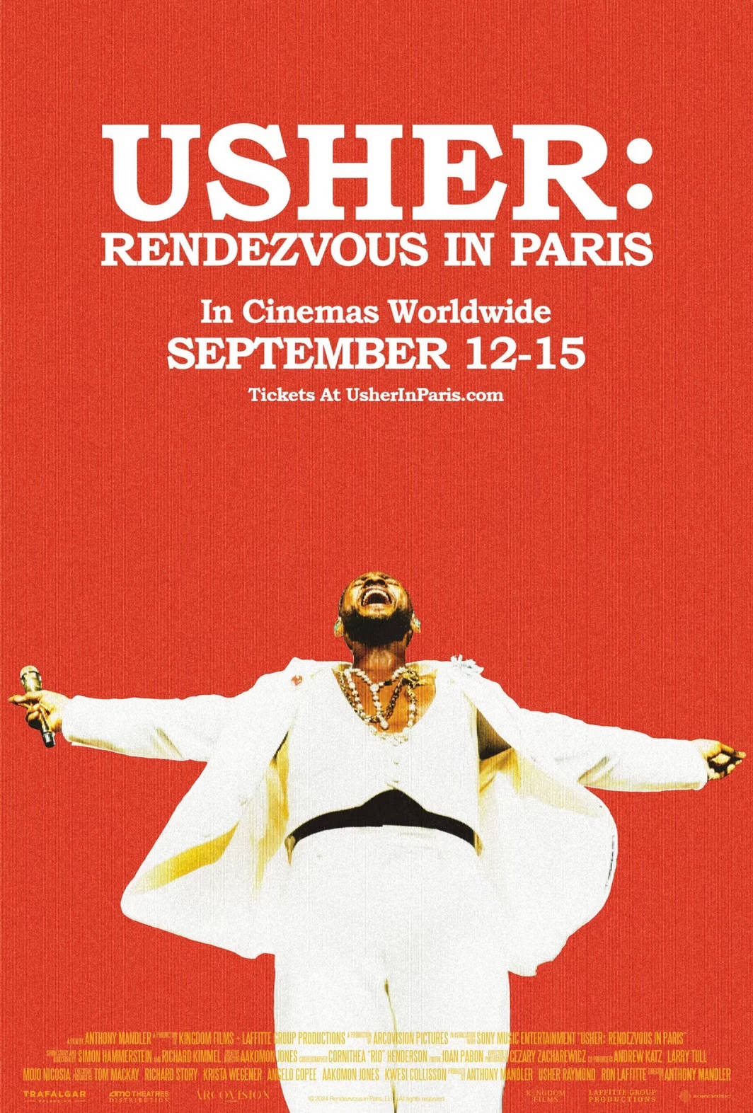 Usher: Rendezvous in Paris — teaser one-sheet